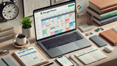 google sheets calendar template