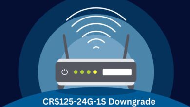 CRS125-24G-1S Downgrade