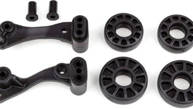 Associated 71070 DR10 Wheelie Bar Wheels and Mount