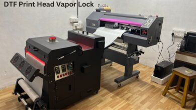 DTF Print Head Vapor Lock