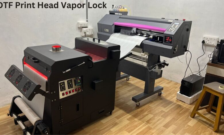 DTF Print Head Vapor Lock